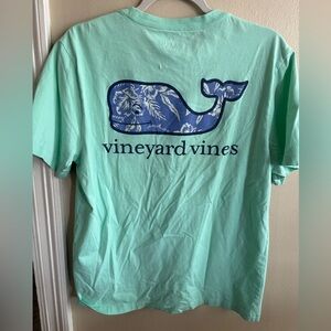 Men’s SMALL: Vineyard Vines Mint Green Whale T-Shirt